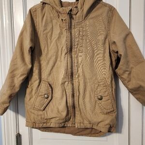 Kids Old Navy Comfy Heavy Khaki Coat. Classic Versatile Warm Multi‎ use. 5T